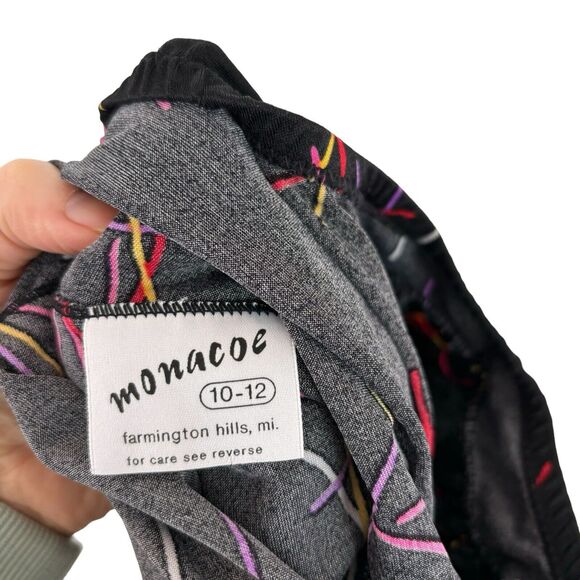 Vintage 90's Monacoe Gymnastics Leotard Bodysuit Girls Size 10-12 - Picture 2 of 3